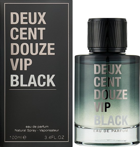 Fragrance World Deux Cent Douze Vip Black edp for man 100 ml