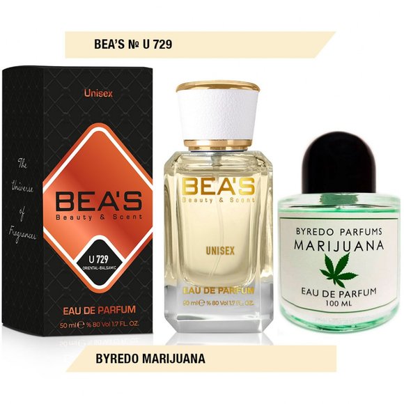 Парфюм Beas Byredo Marihuana Unisex арт. U 729 50 ml