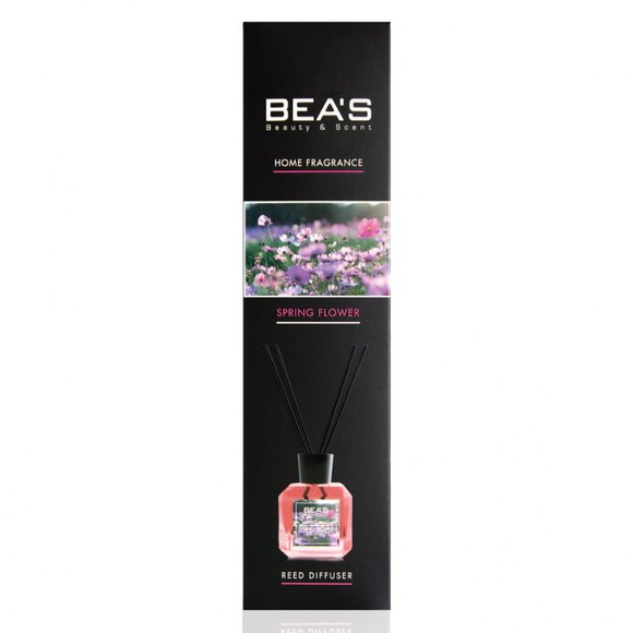 Ароматический диффузор с палочками Beas Spring Flower - Весенние цветы 120 ml