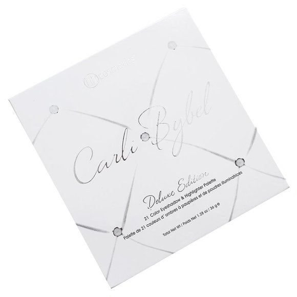 Тени + Румяна Carli Bybel Deluxe Edition Eyeshadow & Highlighter 21 цвет (36гр)