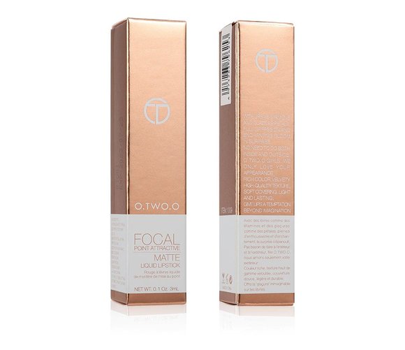 Матовый блеск O.TWO.O Matte liquid lipstick №03 (1009) 3 ml