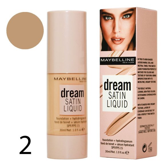 Тональный крем Maybelline Dream Satin Liquid, 30 ml Тональный крем Maybelline Dream Satin Liquid, 30 ml