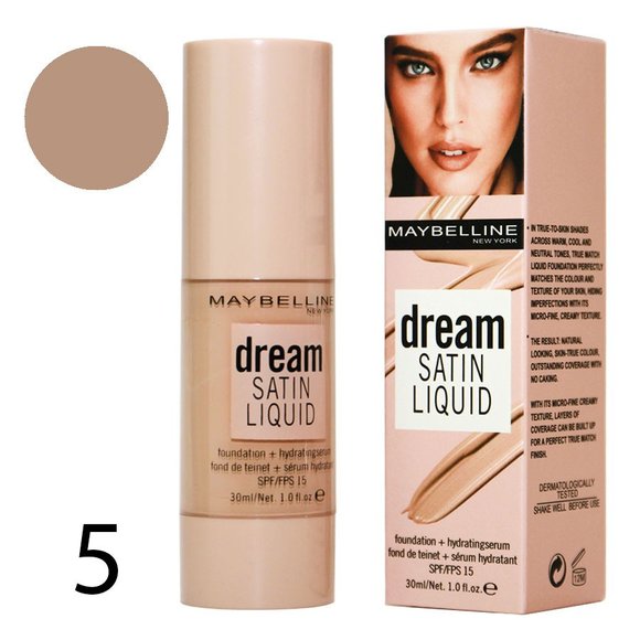 Тональный крем Maybelline Dream Satin Liquid, 30 ml Тональный крем Maybelline Dream Satin Liquid, 30 ml