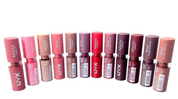 Помада NYX Mattе - 12 шт