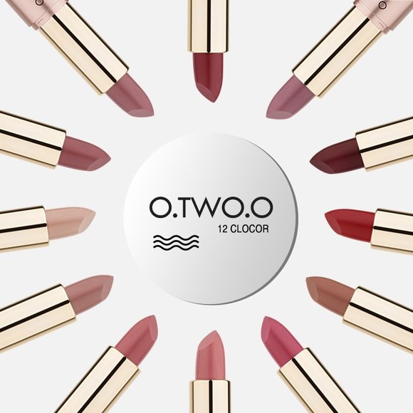 Матовая губная помада O.TWO.O Rose Gold 2in1 3.5g Цвет №04 арт. N9107 Нюдовый