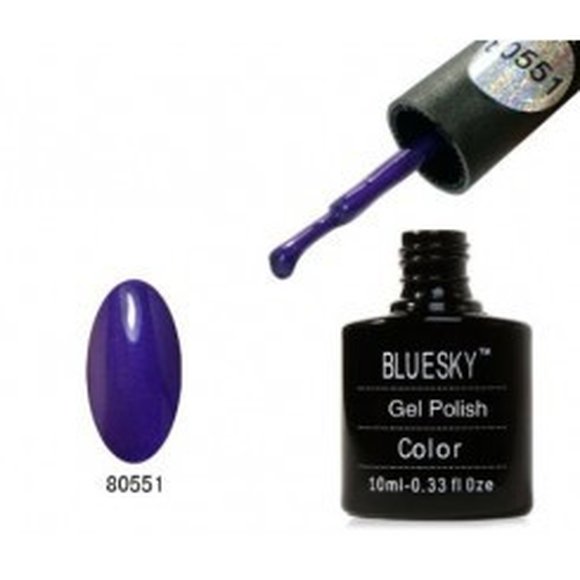 80551 Bluesky Gel Polish - GRAPE GUM 10ML