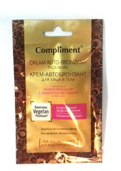 Крем-автобронзант Compliment с эффектом мерцания 15 ml Крем-автобронзант Compliment с эффектом мерцания 15 ml
