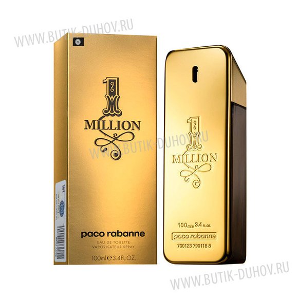 Paco Rabanne One Million for men 100 ml ОАЭ Paco Rabanne One Million for men 100 ml ОАЭ