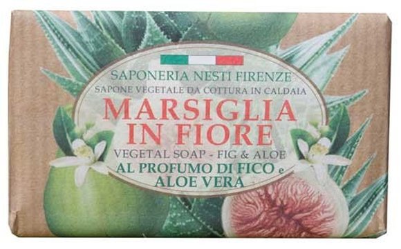 Мыло Nesti Dante Marsiglia In Fiore Инжир и Алоэ Вера, 125g Мыло Nesti Dante Marsiglia In Fiore Инжир и Алоэ Вера, 125g