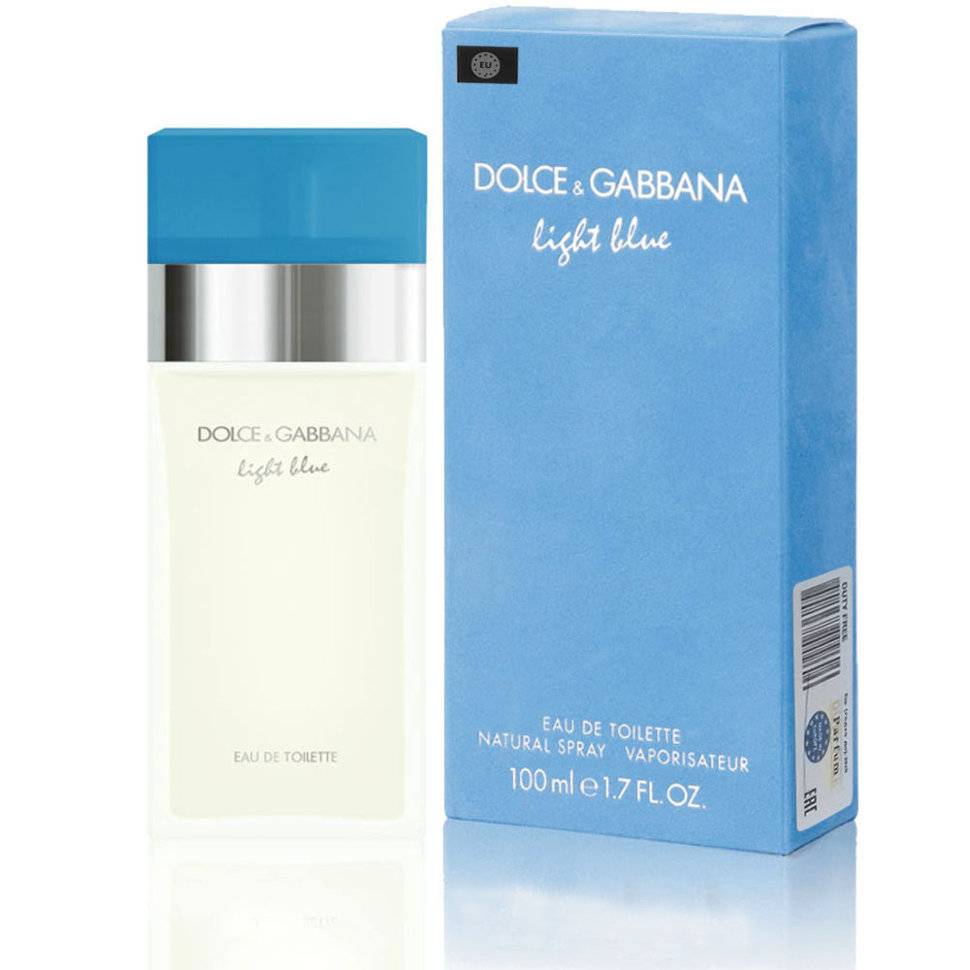 women dolce gabbana light blue