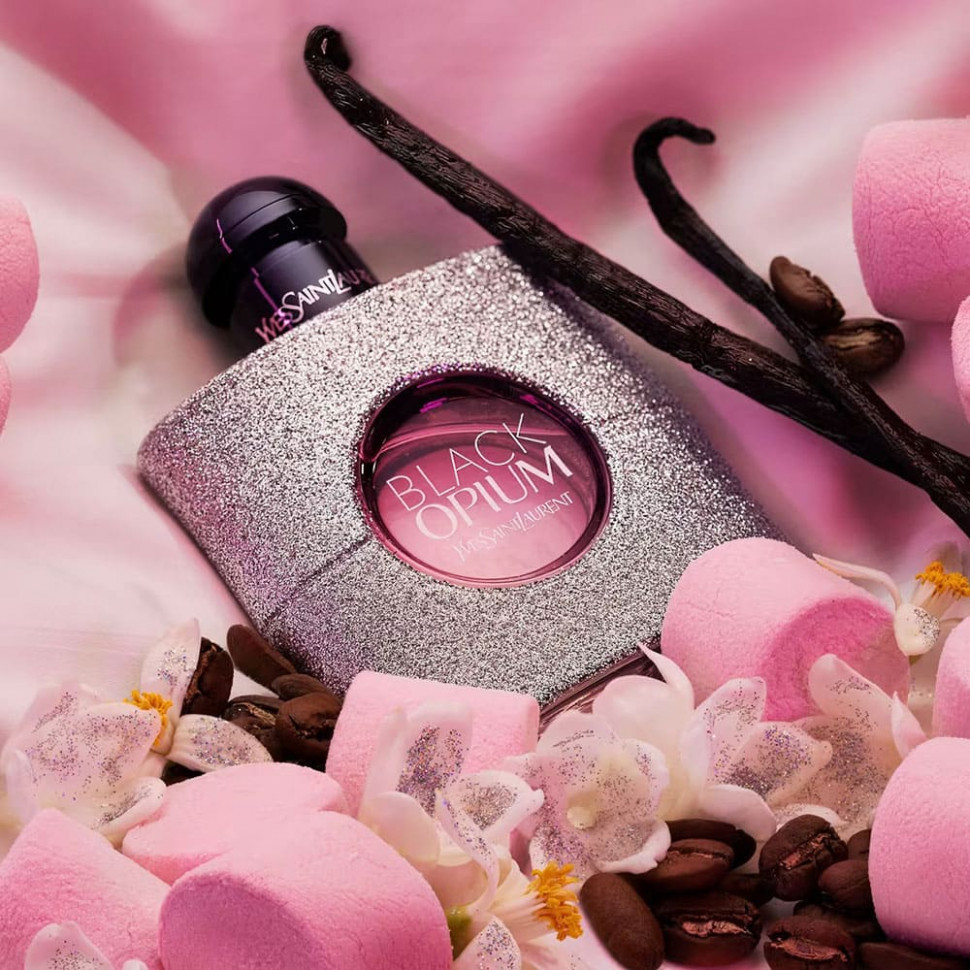 Yves Saint Laurent Black Opium Glitter edp for women 90 ml ОАЭ Yves Saint Laurent Black Opium Glitter edp for women 90 ml ОАЭ