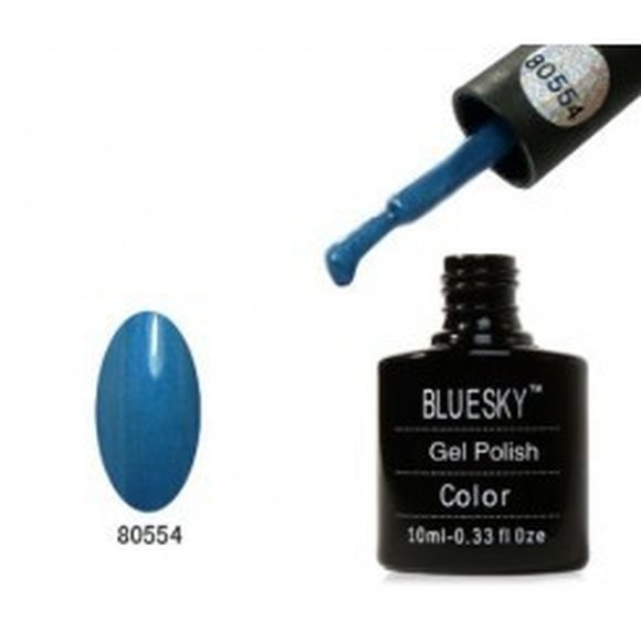 80554 Bluesky Gel Polish - WATER PARK / BLUE LAGOON 10ML