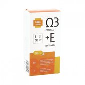 Будь Здоров! Омега-3 35% +Витамин Е, 30 капсул