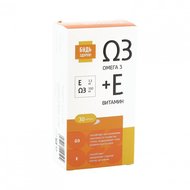 Будь Здоров! Омега-3 35% +Витамин Е, 30 капсул Будь Здоров! Омега-3 35% +Витамин Е, 30 капсул