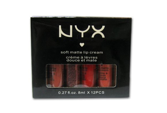 Жидкая помада NYX soft matte lip cream(12шт)