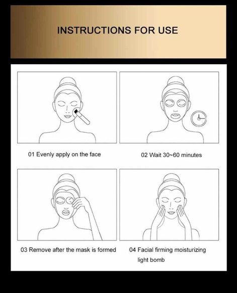 Увлажняющая крем-маска с яичным экстрактом и дрожжами Bioaqua Yeast Collagen Mask Cream арт. 56738, 30 г