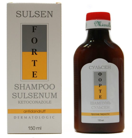 Сульсен шампунь против перхоти с кетоконазолом 150 ml