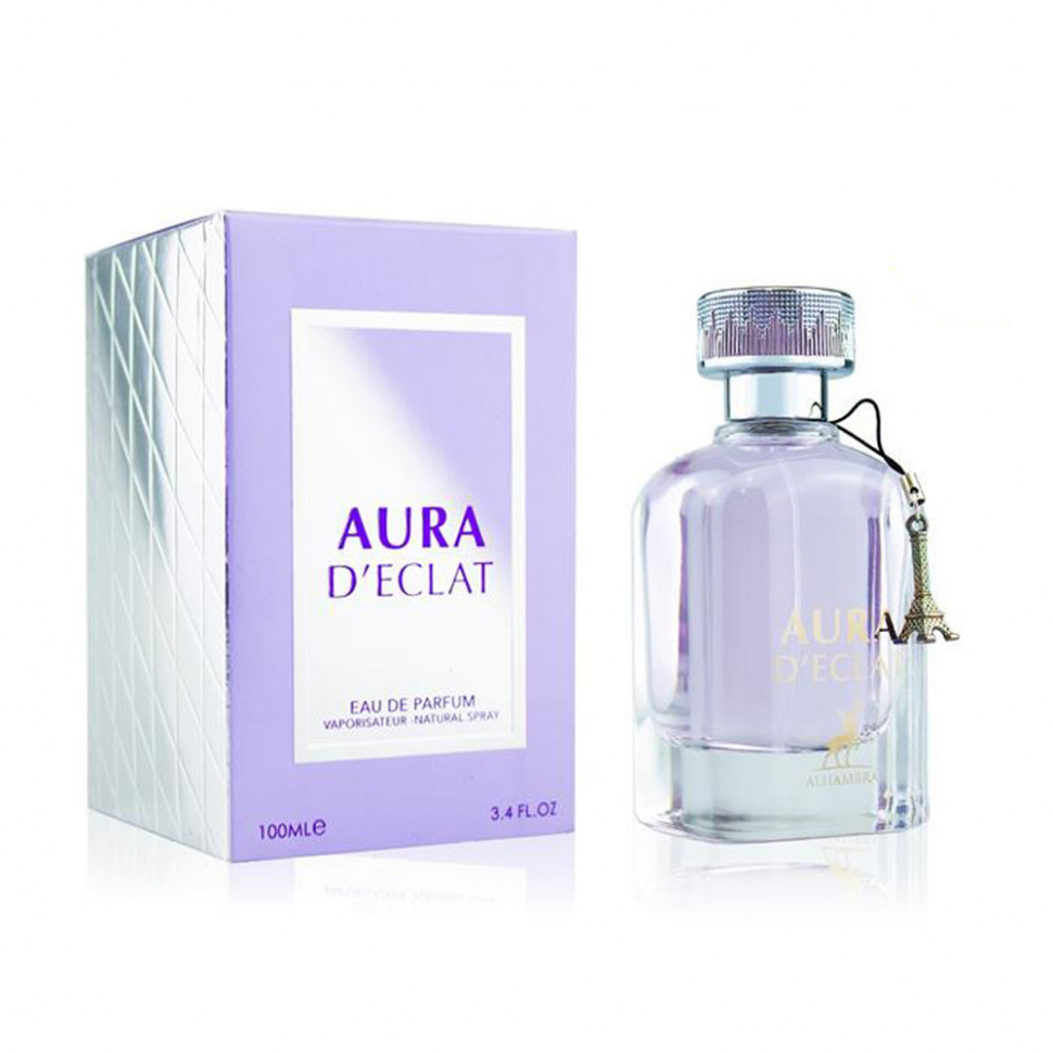 Aura D'eclat Eau de Parfum Spray by Maison Alhambra 3.4 oz