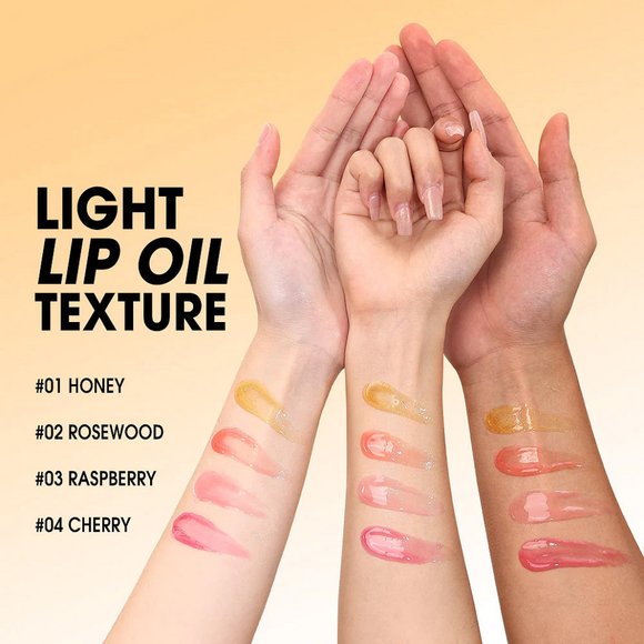 Масляный блеск для губ O.TWO.O SC068 #04 - Вишневый