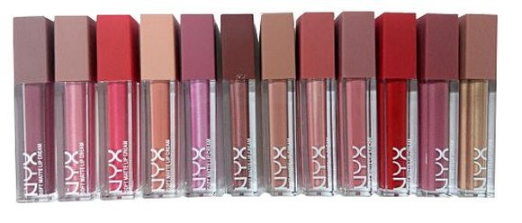 Жидкая помада NYX Soft matte lip cream (12шт) 5.7 ml NEW