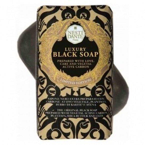 Мыло Nesti Dante Luxury Black Soap Роскошное Чёрное 250 g Мыло Nesti Dante Luxury Black Soap Роскошное Чёрное 250 g