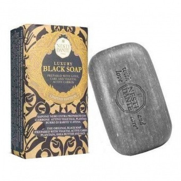 Мыло Nesti Dante Luxury Black Soap Роскошное Чёрное 250 g Мыло Nesti Dante Luxury Black Soap Роскошное Чёрное 250 g