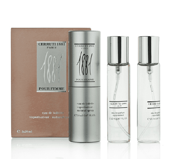 Туалетная вода 3*20 ml Cerruti 1881 Pour Femme