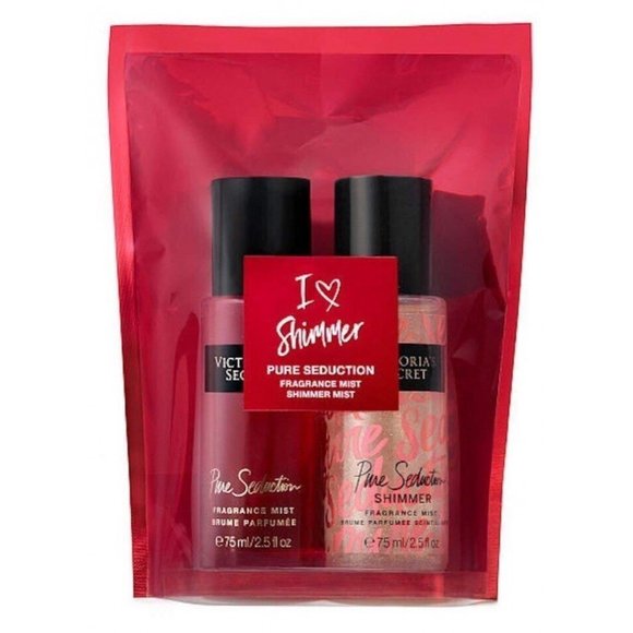 Подарочный набор Victoria s Secret Pure Seduction Shimmer 75 ml*2шт