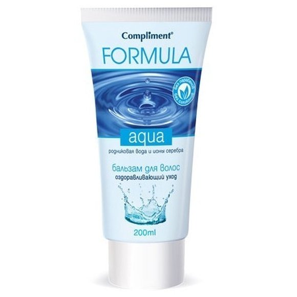 Бальзам для волос Comliment Aqua "Родниковая вода и ионы серебра" 200мл