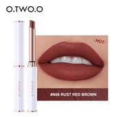 Матовая губная помада O.TWO.O арт. SC016 №6 (Rust Red Brown) 0.95 g. Матовая губная помада O.TWO.O арт. SC016 №6 (Rust Red Brown) 0.95 g.
