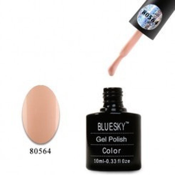 80564 Bluesky Gel Polish - SHEER PINK/BARE LINGERIE 10ML