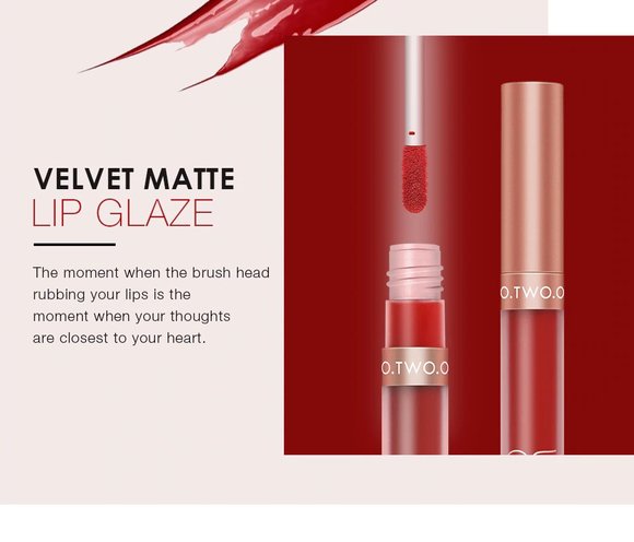 Матовый блеск для губ O.TWO.O Honey Whisper (арт. 9134) №06 0.8 g.