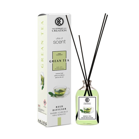Аромадиффузор Kreasyon Reed Diffuser Green Tea 115 мл