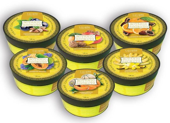 Крем для тела Лавелль Botaniс Secrets Банан и ваниль 150 мл