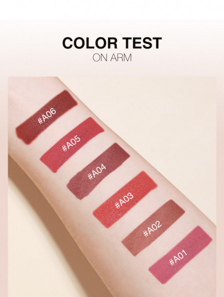 Матовая губная помада O.TWO.O арт. YJ002 #A03 3 ml.