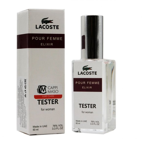 Тестер Lacoste Pour Femme Elixir 60 ml ОАЭ