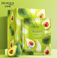 Салфетки для снятия макияжа с маслом авокадо Bioaqua Moist Wipes Makeup Removal (1шт) арт. BQY70796