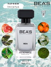 Парфюм Beas 100 ml M 214 Paco Rabanne Invictus men Парфюм Beas 100 ml M 214 Paco Rabanne Invictus men