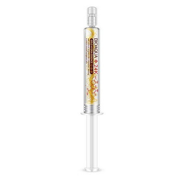 Сыворотка для лица с гиалуроновой кислотой BioAqua Gold Hydra Essence 10 ml (арт. 5323) Сыворотка для лица с гиалуроновой кислотой BioAqua Gold Hydra Essence 10 ml (арт. 5323)