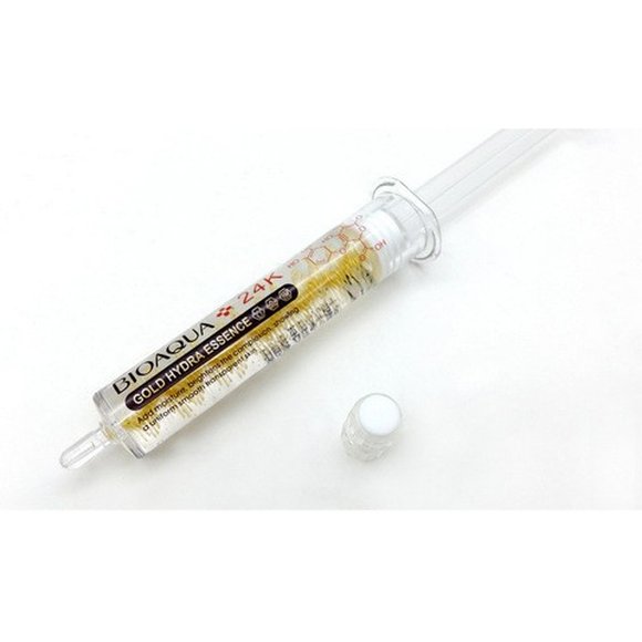 Сыворотка для лица с гиалуроновой кислотой BioAqua Gold Hydra Essence 10 ml (арт. 5323) Сыворотка для лица с гиалуроновой кислотой BioAqua Gold Hydra Essence 10 ml (арт. 5323)