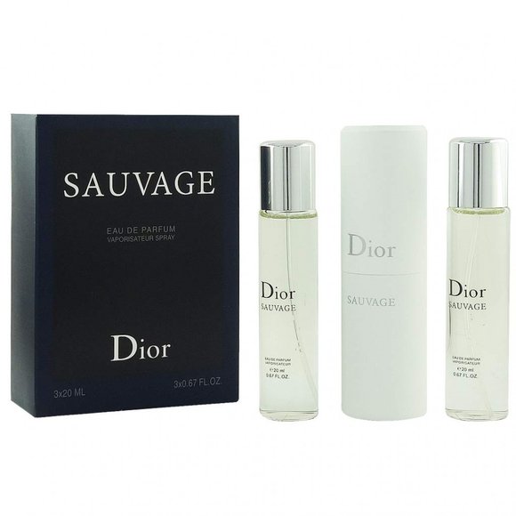Туалетная вода 3*20 ml Cristian Dior Sauvage