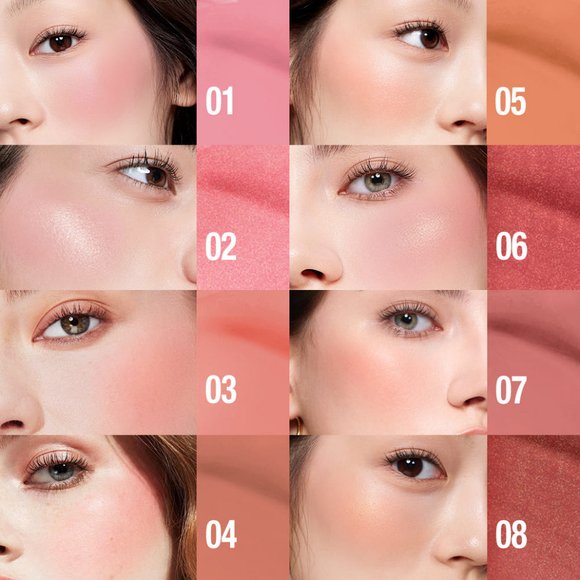 O.TWO.O Жидкие румяна арт. HC002 -  #07 - Персиково-коричневый