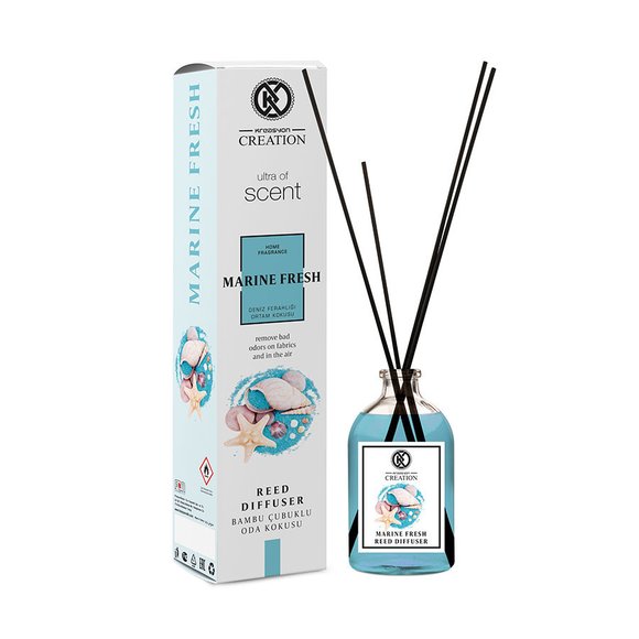 Аромадиффузор Kreasyon Reed Diffuser Marine Fresh 115 мл