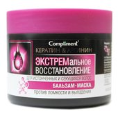 Compliment Бальзам - маска кератин & аргинин Экстремальное восстановление 300 ml Compliment Бальзам - маска кератин & аргинин Экстремальное восстановление 300 ml