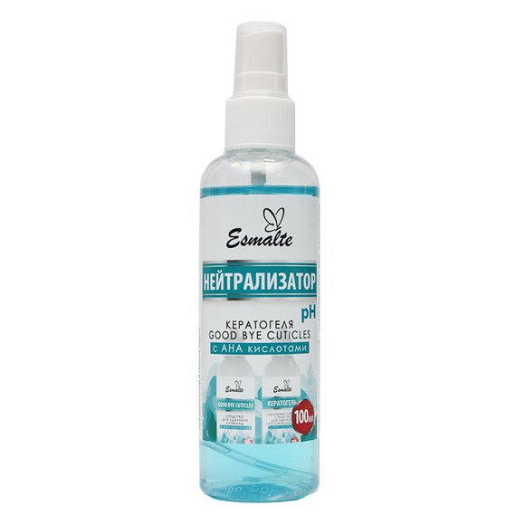 Нейтрализатор pH "Esmalte" кератогеля Good Bye Cuticles с АНА кислотами 100 ml