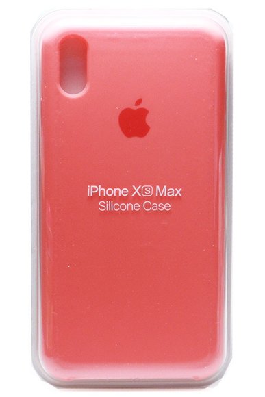 Силиконовый чехол для iPhone XS Max - (Светло-Красный)