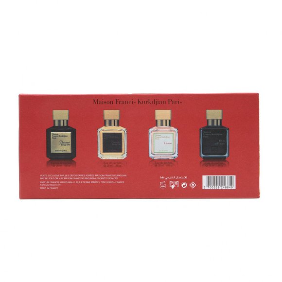 Подарочный набор Maison Francis Kurkdjian Collection extrait красный 4x30 ml