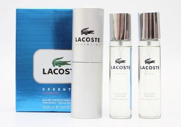 Туалетная вода 3*20 ml Lacoste Essential Sport