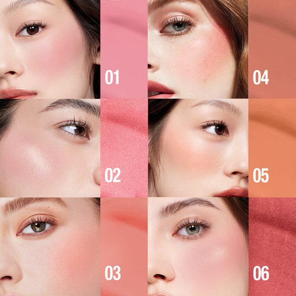 O.TWO.O Жидкие румяна арт. HC002 -  #08 - Карамельный