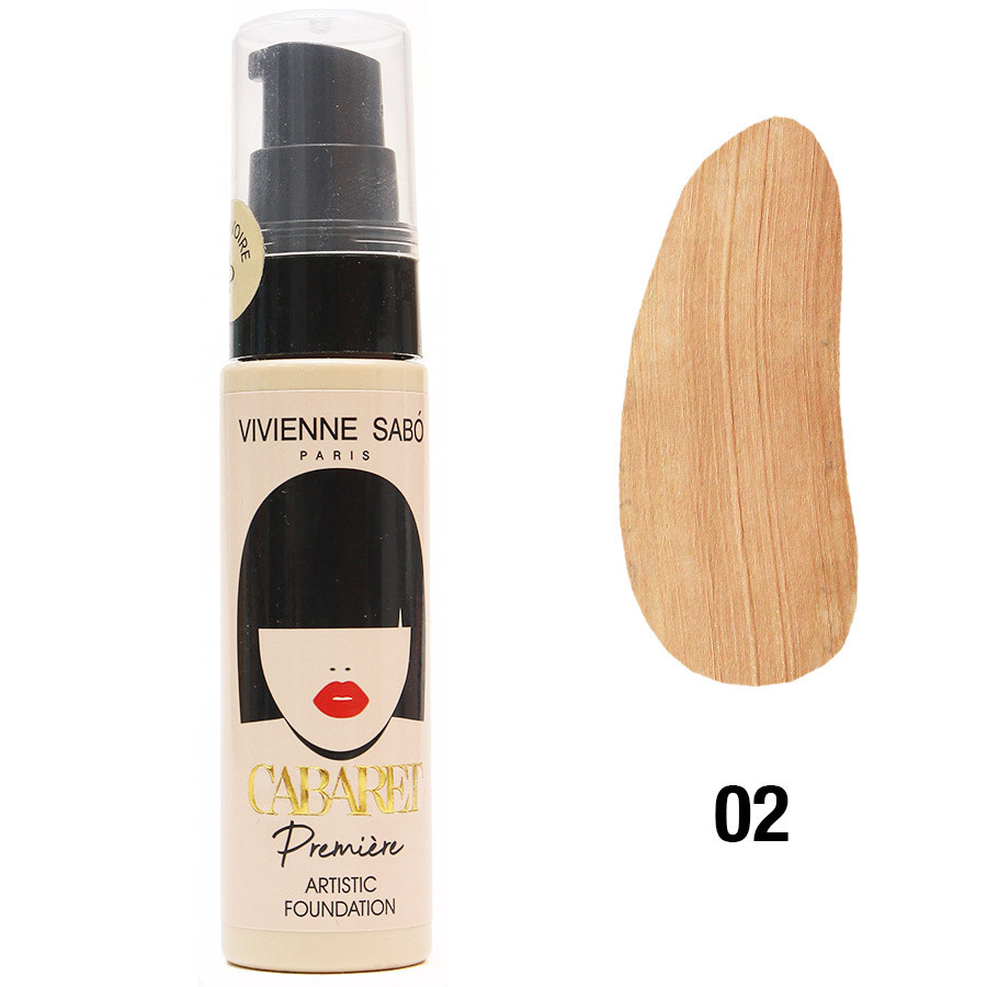 Tональный крем Vivienne Sabo Cabaret Premiere Artistic Foundation 25 ml - 02 Ivore
